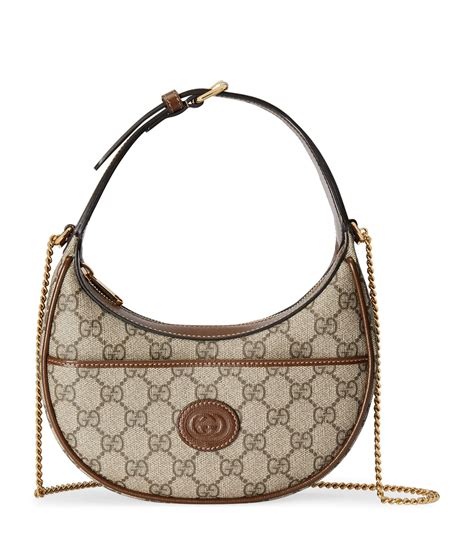 gucci halfmoon bag|gucci half moon mini bag.